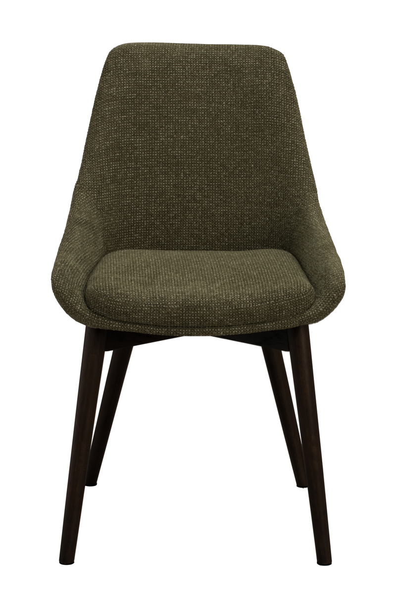 241037 b sb a Denley chair green brown oak.
