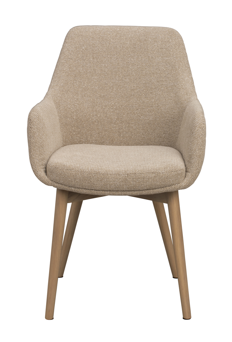 241040 b sb a Denley armchair light beige whitepigm. oak b.