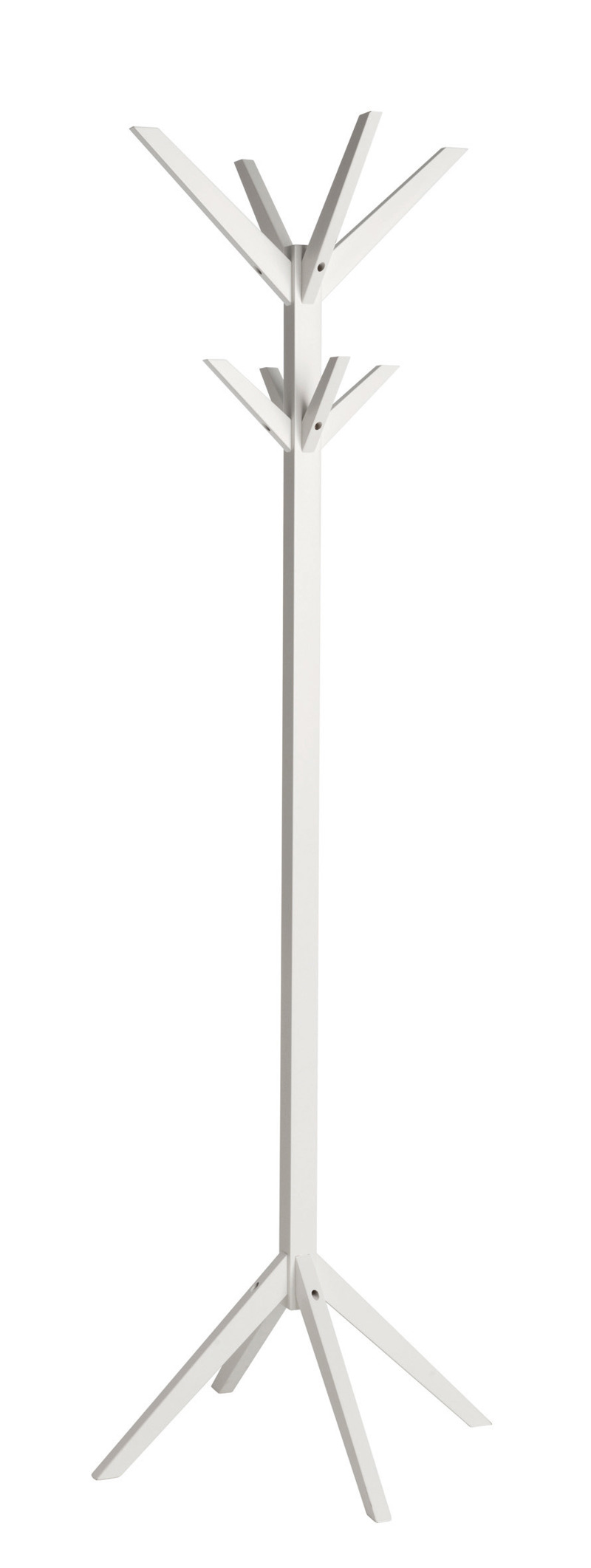 Confetti klädhängare vit a.