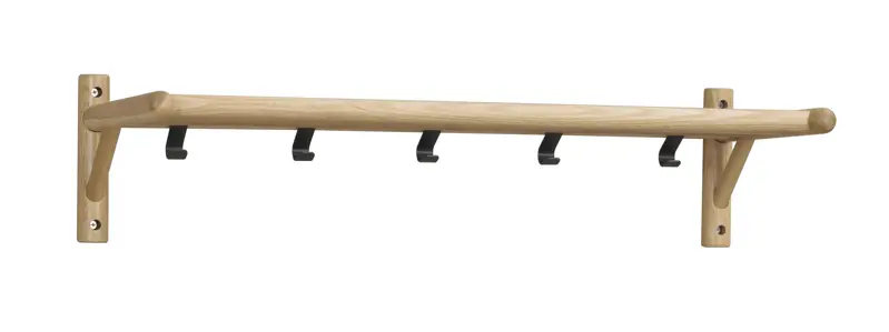 Milford hatthylla 80 ek/svart metall a.