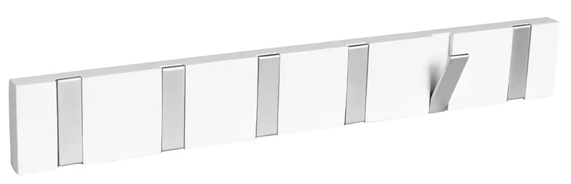 Confetti kroklist 6 flipkrokar vit a.