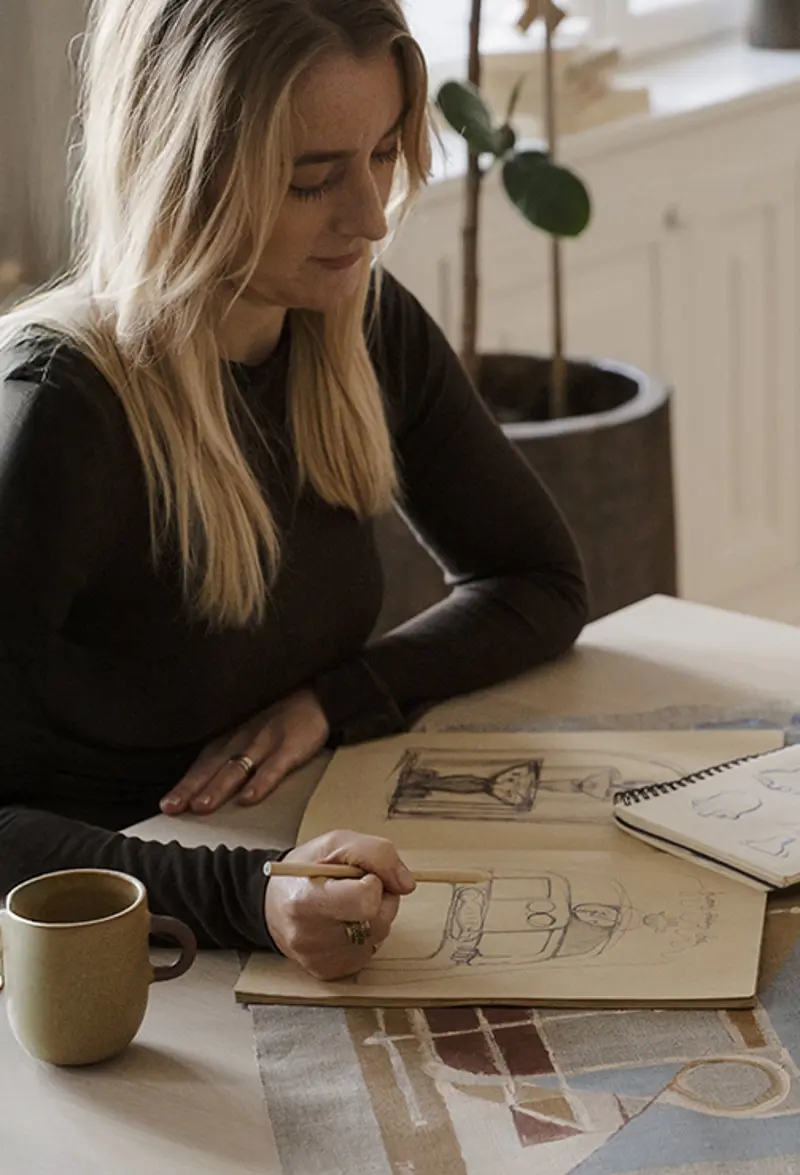 Josefine skiss paper.