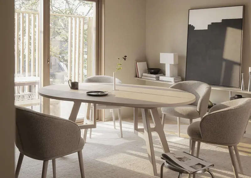 Judson armchair Stockbridge dining table.