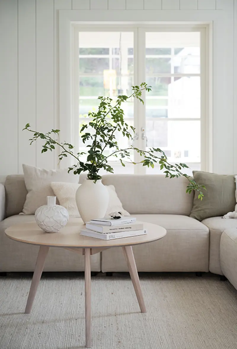 Yumi coffee table elroy sofa.