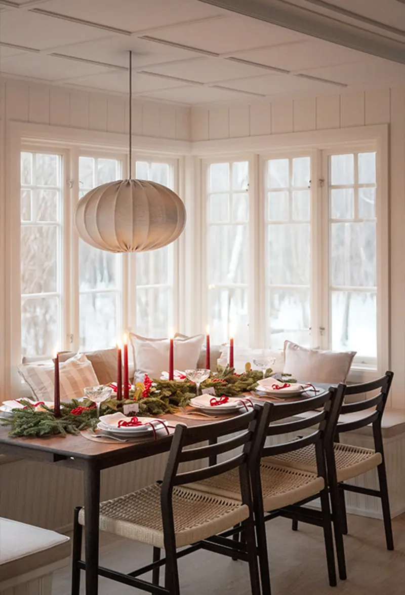 Tyler dining table harlan chair brown christmas.