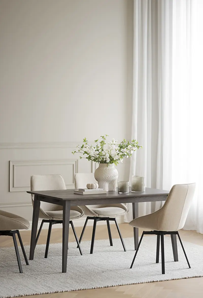 tyler table brown alison chair.