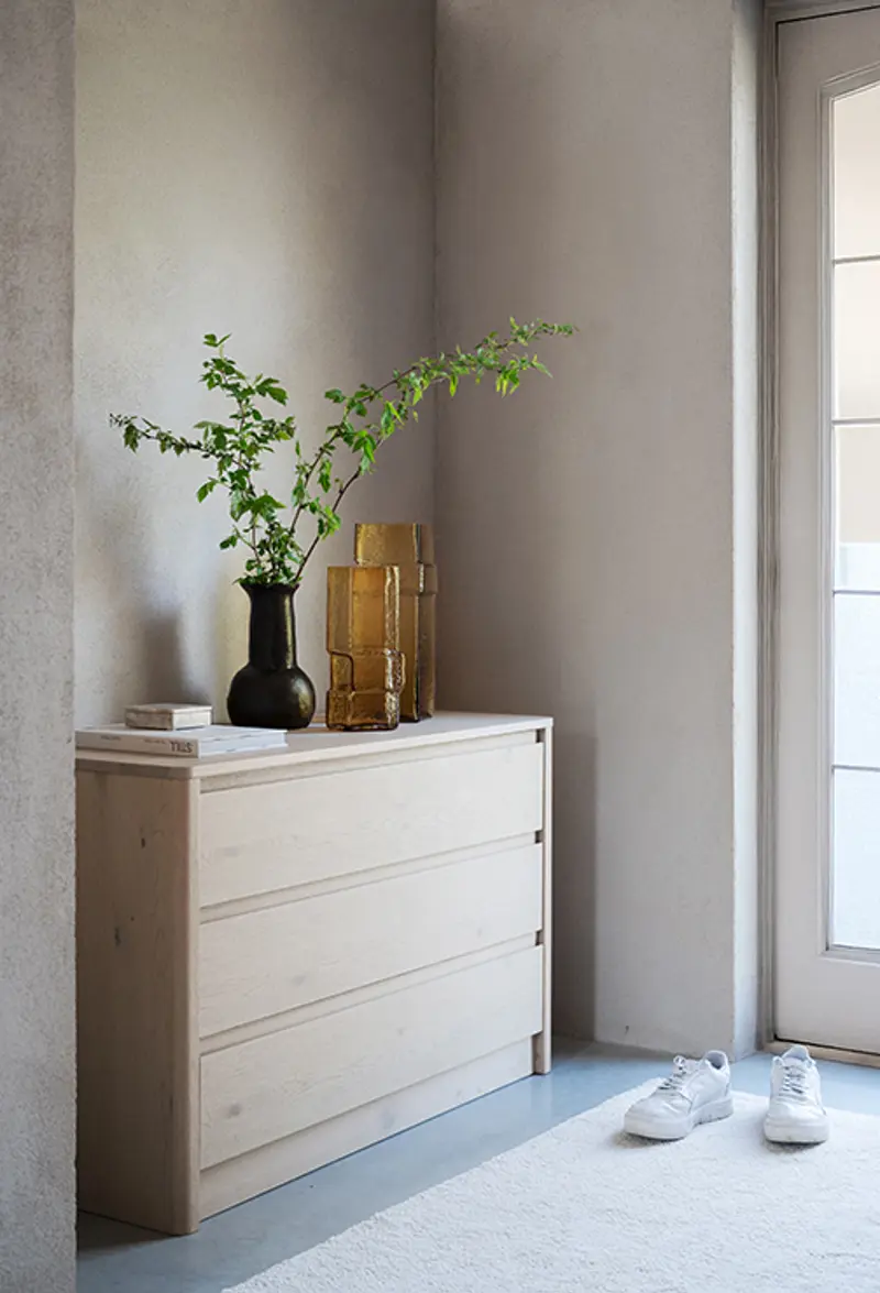 Melstone chest whitewash.