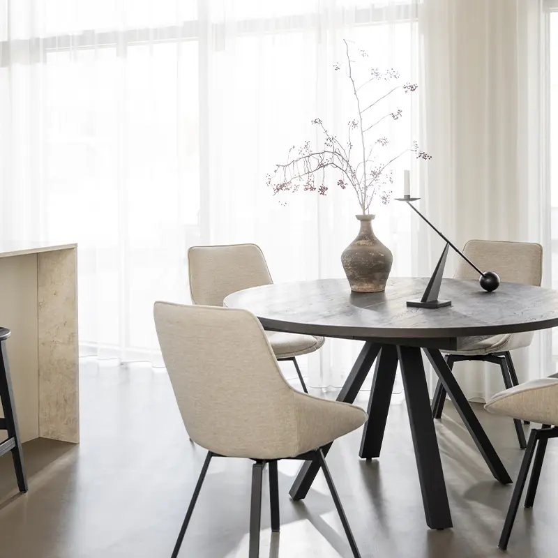 maddock dining table alison chair.