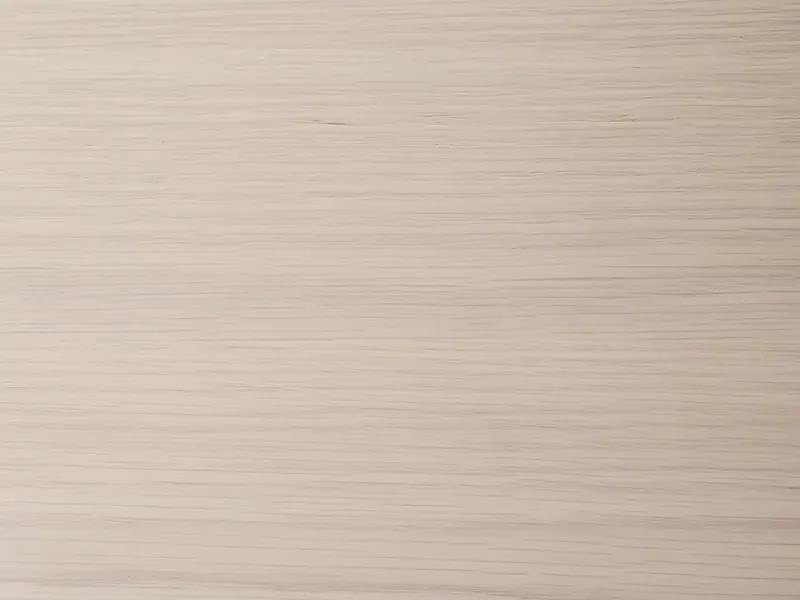 Yumi dining table whitewash closeup.