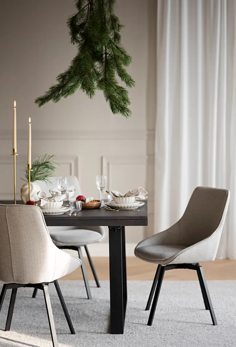 brooklyn dining table and alison chair