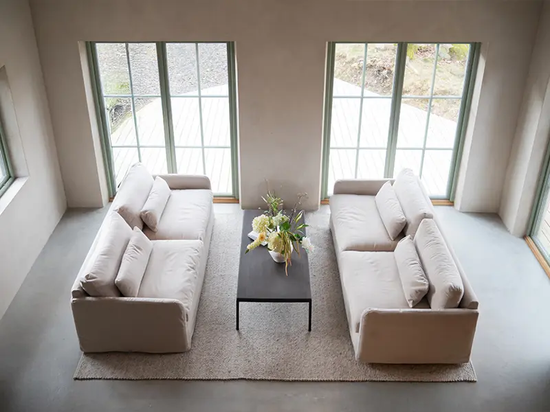 Peyton sofa auckland carpet.