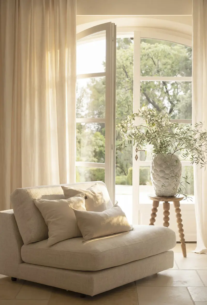 Valerie Aflalo Duncan sofa chair.
