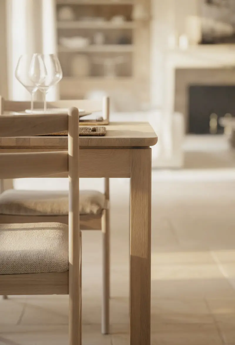 Valerie Aflalo Gardner dining table Kerwin chair 3.