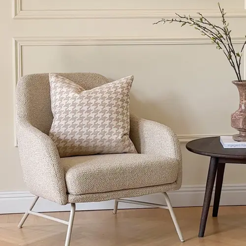 Eldwin sofa chair beige ängelholm.