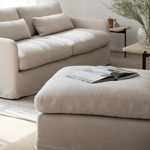 peyton footstol beige.