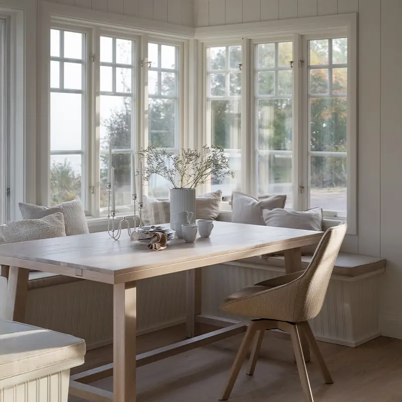 brooklyn whitewash dining table alison chair.