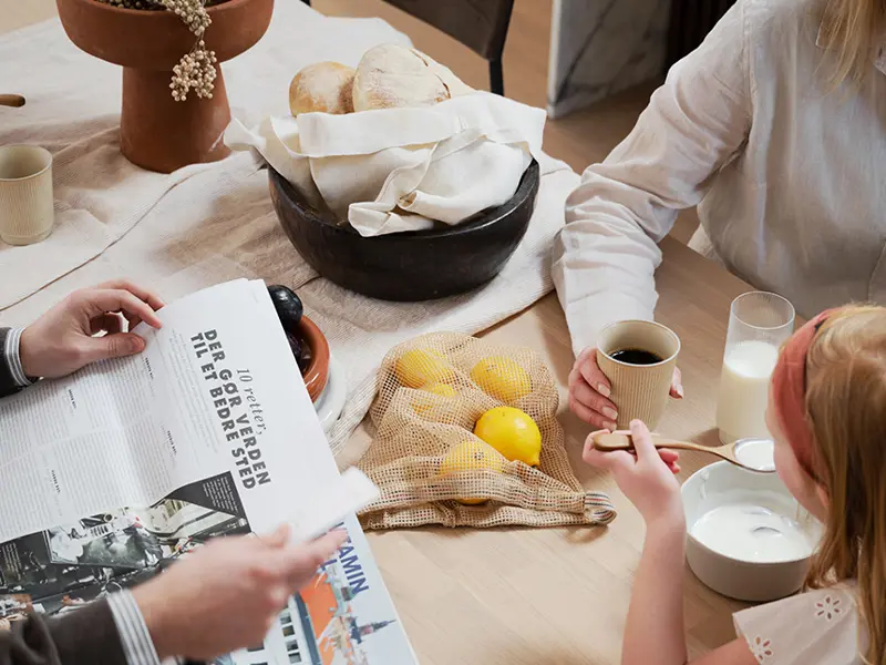 markham dining table breakfast whitewash