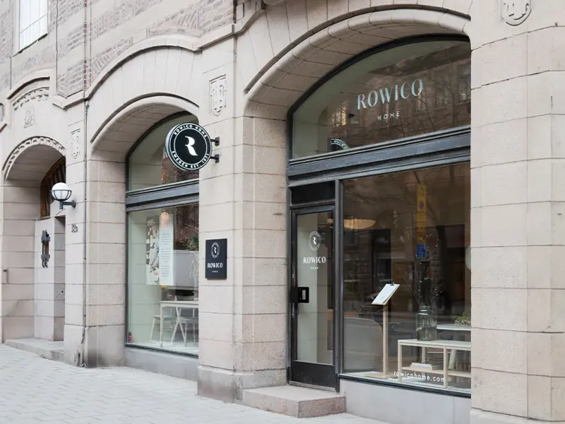 Showroom stockholm utsida rowico home.