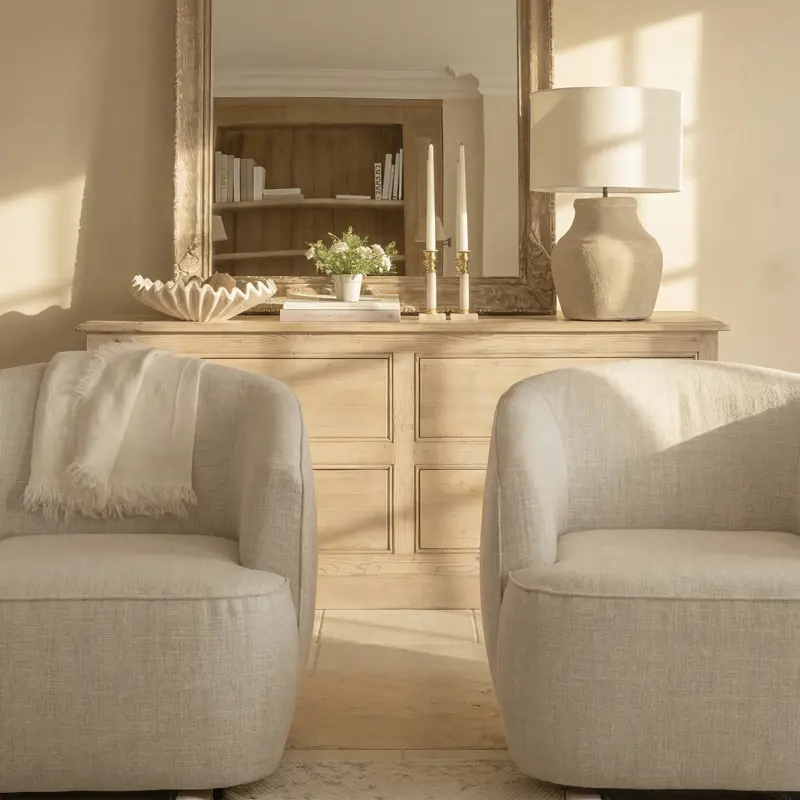 Valerie Dermot sofa chair white.