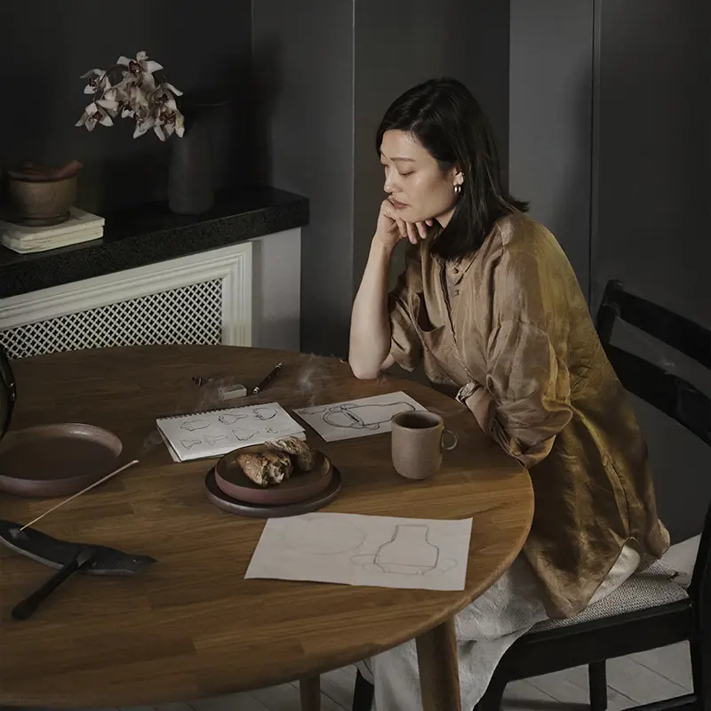 Tyler dining table oak Waterton dining chair Andrea.