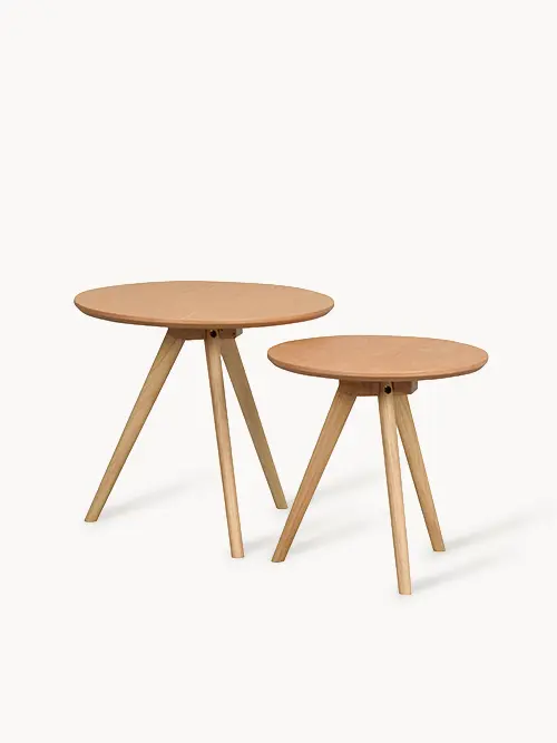 Consol table yumi oak fcfaf8.