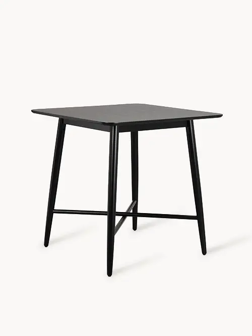 Lotta bar table black fcfaf8.