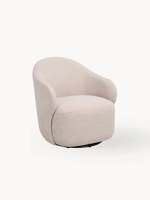 Chapeltown lounge chair beige with shadow fcfaf8.