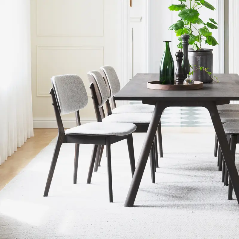 Barrett dining chair brown.