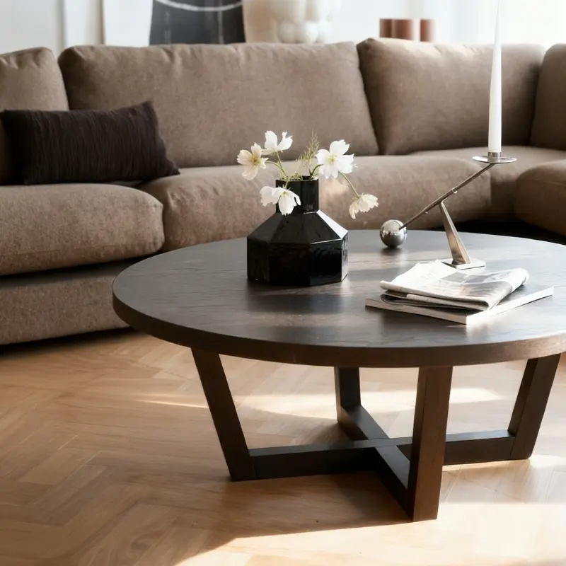 Boxford brown coffee table langdon sofa.
